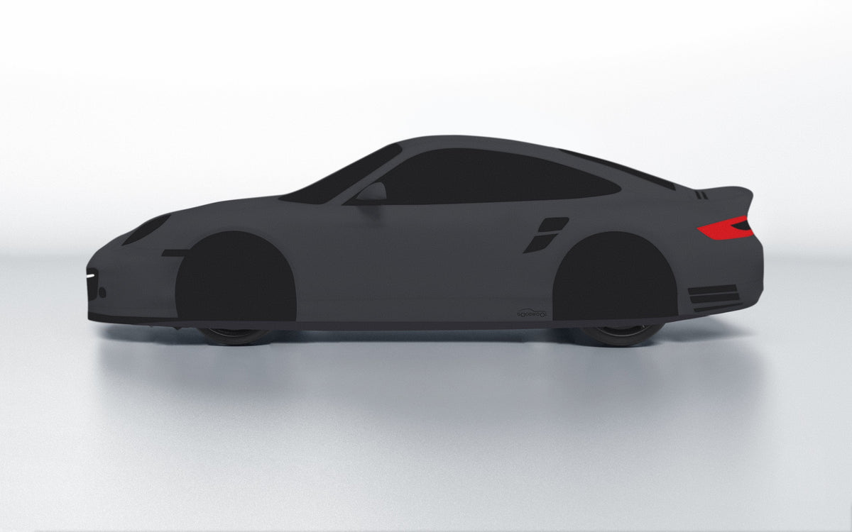 Goodwool tailor-made car cover for Porsche 911 (997.2) Turbo — Grey 790