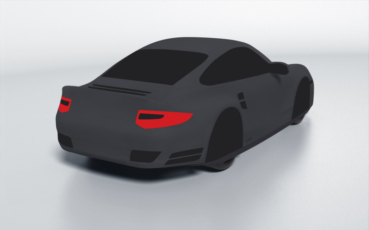 Goodwool tailor-made car cover for Porsche 911 (997.2) Turbo — Grey 790